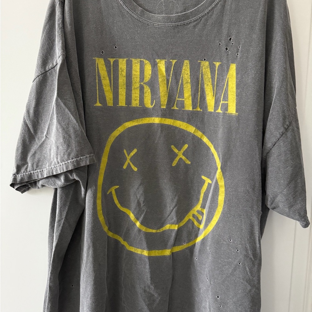Nirvana Oversized Tee - image 1